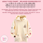 PREORDER - EMBROIDERED IVORY TIS THE SEASON OVERSIZED HOODIE - EXCLUSIVE TO MoM - SHIPS EARLY/MID NOVEMBER