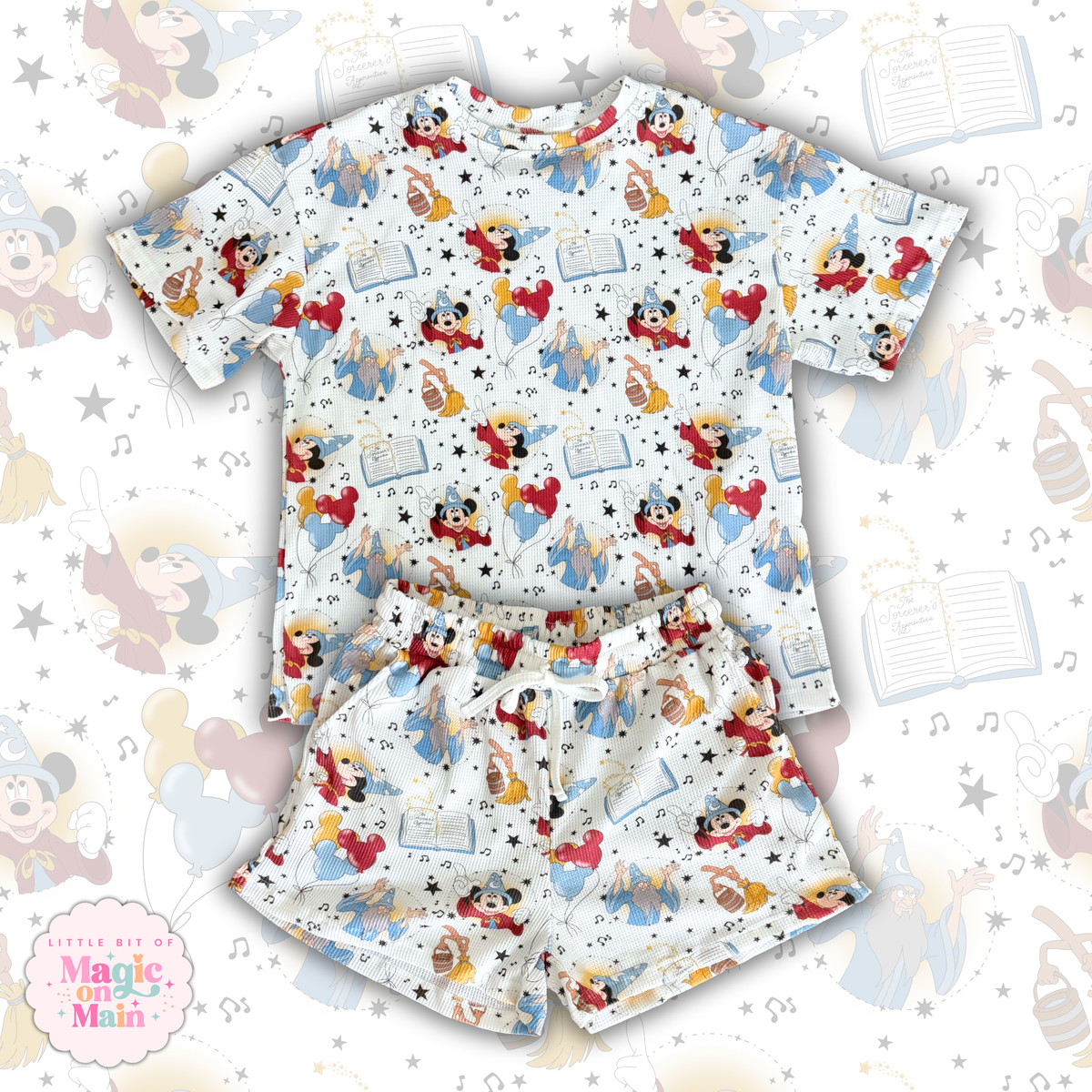 SORCERER COTTON WAFFLE KINT LOUNGEWEAR