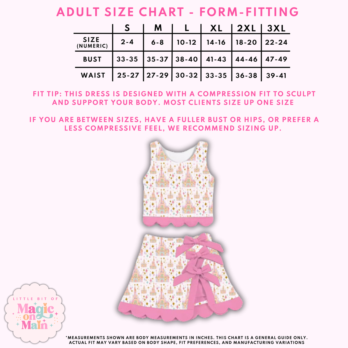 PREORDER - MEET ME AT THE CASTLE TWO PIECE SCALLOPED DRESS - ANTICIPATED SHIP DATE EARLY/MID NOVEMBER