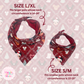 RTS - TIS THE SEASON BAMBOO PET BANDANA - EXCLUSIVE DESIGN TO MoM - FINAL SALE