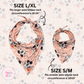 RTS - SPOOKY MOUSE BAMBOO PET BANDANA - FINAL SALE