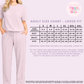RTS - SOFT ORCHID - LOOSE WAFFLE TEXTURE BAMBOO LOUNGEWEAR