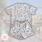 NUTCRACKER COTTON WAFFLE KNIT LOUNGEWEAR