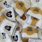 PREORDER - ANTICIPATED SHIP DATE JUNE 1ST - 15TH - EMBROIDERED 5 PACK HALLOWEEN SOCKS