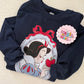 PRINTED NEW SNOW WHITE - ADULT SWEATSHIRT