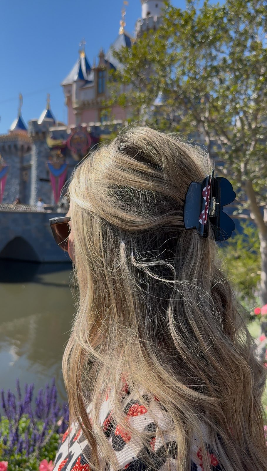 RTS 3 INCH MOUSE BOW - CLAW CLIP
