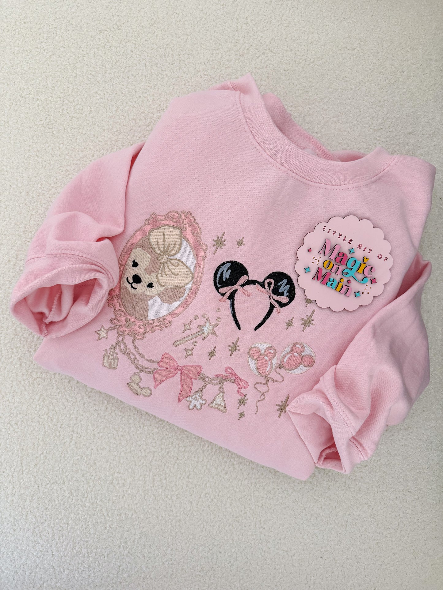 EMBROIDERED PARK GIRLIE - ADULT SWEATSHIRT