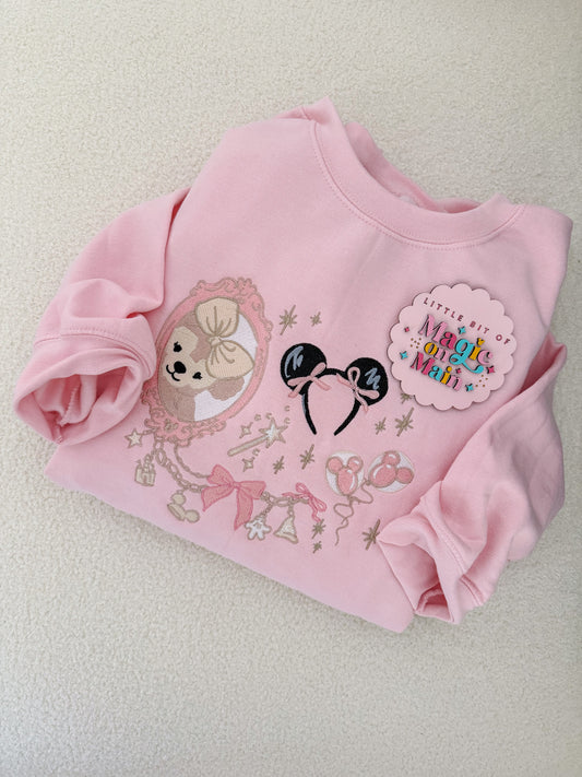 EMBROIDERED PARK GIRLIE - ADULT SWEATSHIRT