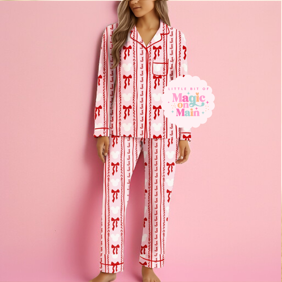 READY TO SHIP (RTS) - BAMBOO COQUETTE LOUNGEWEAR - (10010)