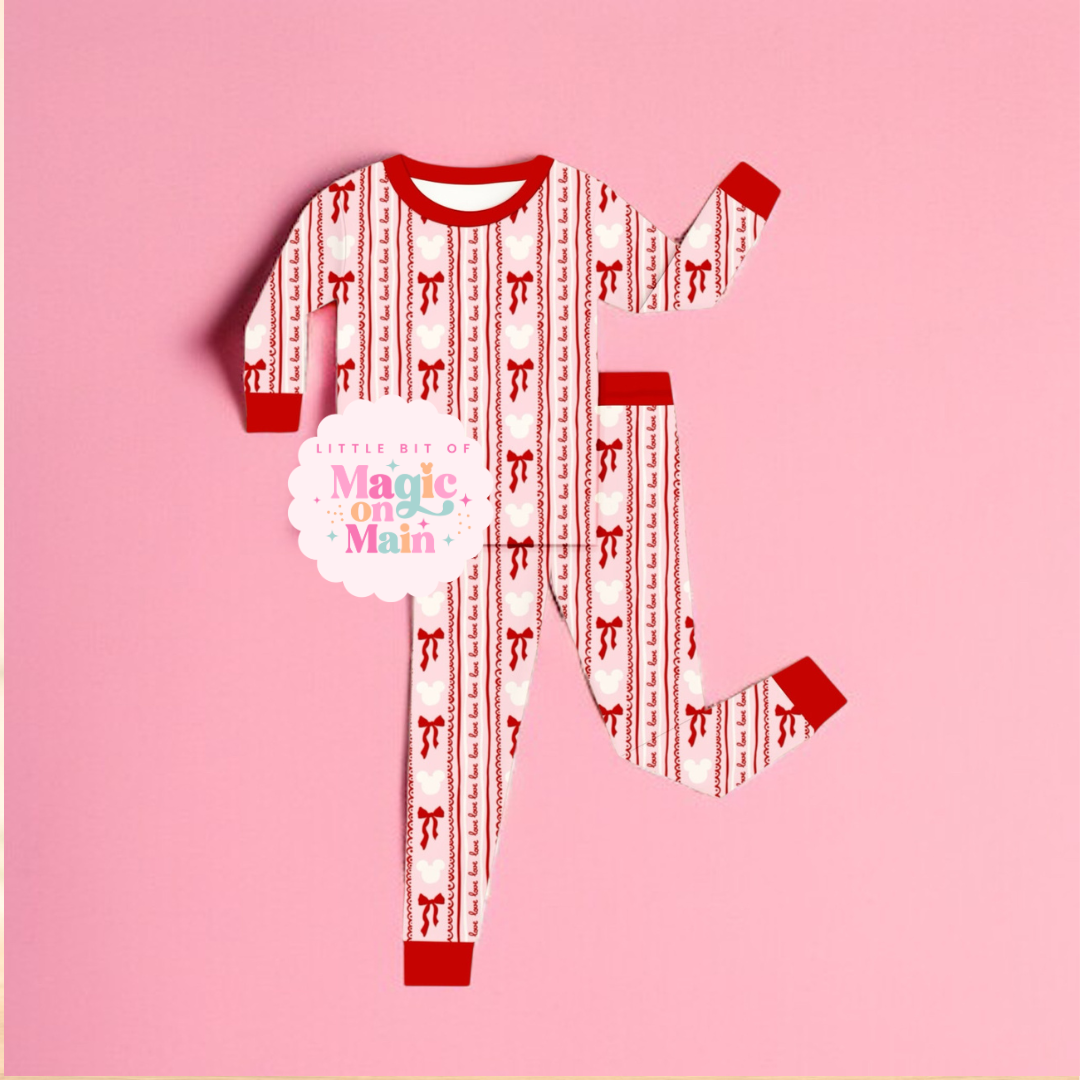 READY TO SHIP (RTS) - BAMBOO COQUETTE LOUNGEWEAR - (10010)