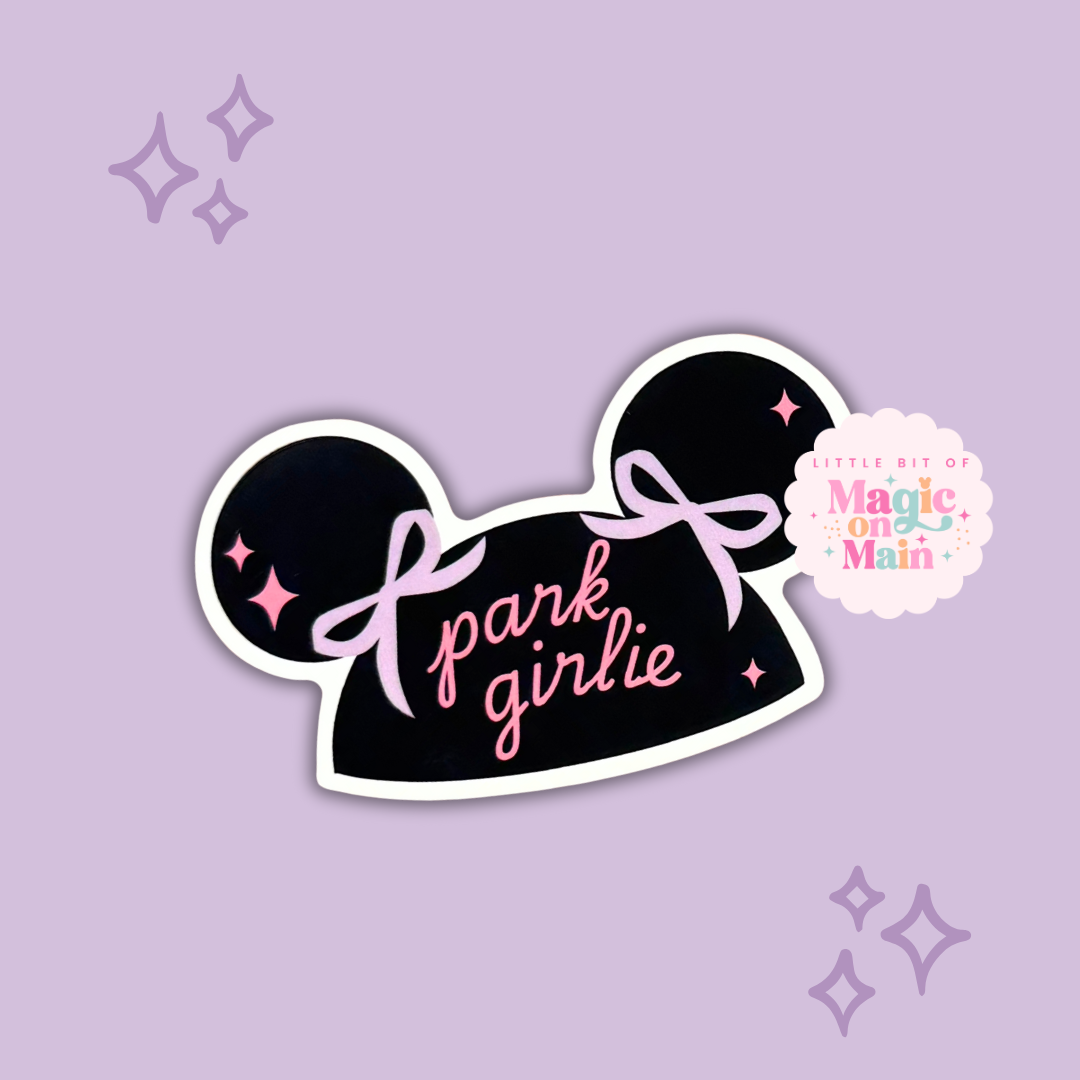 PARK GIRLIE - READY TO SHIP - 3 INCH DIE-CUT GLOSSY STICKER - EXCLUSIVE DESIGN TO MoM