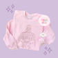 EMBROIDERED DARK SIDE - OUTLINE ONLY - EXCLUSIVE COLLAB DESIGN - ADULT SWEATSHIRT