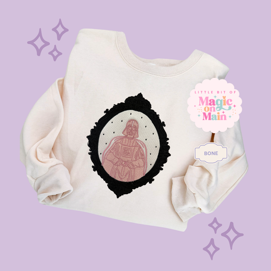 EMBROIDERED DARK SIDE FRAME - EXCLUSIVE COLLAB DESIGN - ADULT SWEATSHIRT