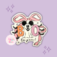 BOO - READY TO SHIP - 3 INCH DIE-CUT GLOSSY STICKER 10061