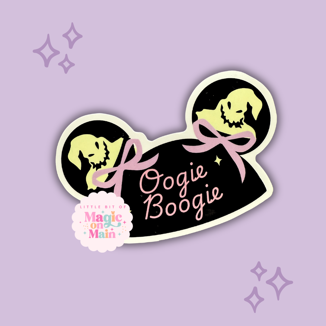 BOOGIE - READY TO SHIP - 3 INCH DIE-CUT GLOSSY STICKER 10055