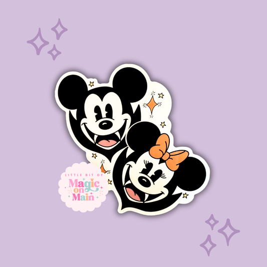 VAMPIRES - READY TO SHIP - 3 INCH DIE-CUT GLOSSY STICKER 10085