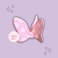 RTS 3 INCH PINK BOW - EXCLUSIVE TO MoM - CLAW CLIP