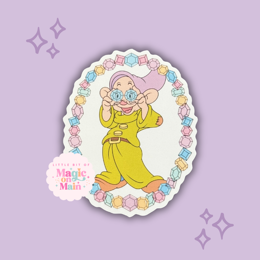 DOPEY - READY TO SHIP - 3 INCH DIE-CUT GLOSSY STICKER