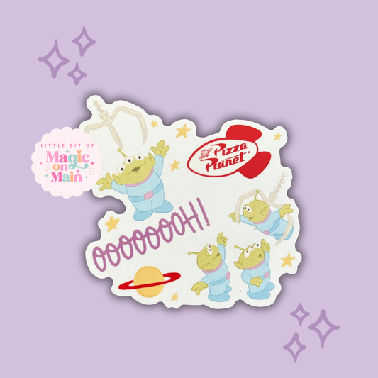 ALIENS - READY TO SHIP - 3 INCH DIE-CUT GLOSSY STICKER