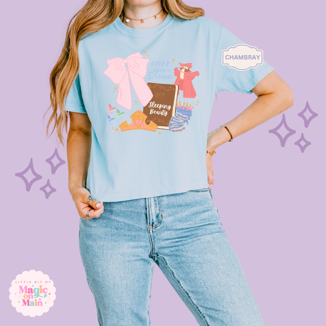 PRINTED ONCE UPON A DREAM - EXCLUSIVE TO MoM - WOMENS BOXY T-SHIRT 10048