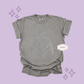 EMBROIDERED DARK SIDE - OUTLINE ONLY - EXCLUSIVE COLLAB DESIGN - ADULT T-SHIRT