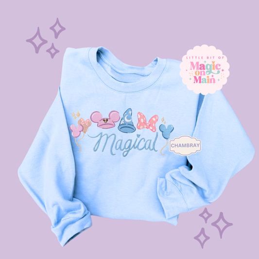 EMBROIDERED MAGICAL - EXCLUSIVE TO MoM - ADULT SWEATSHIRT