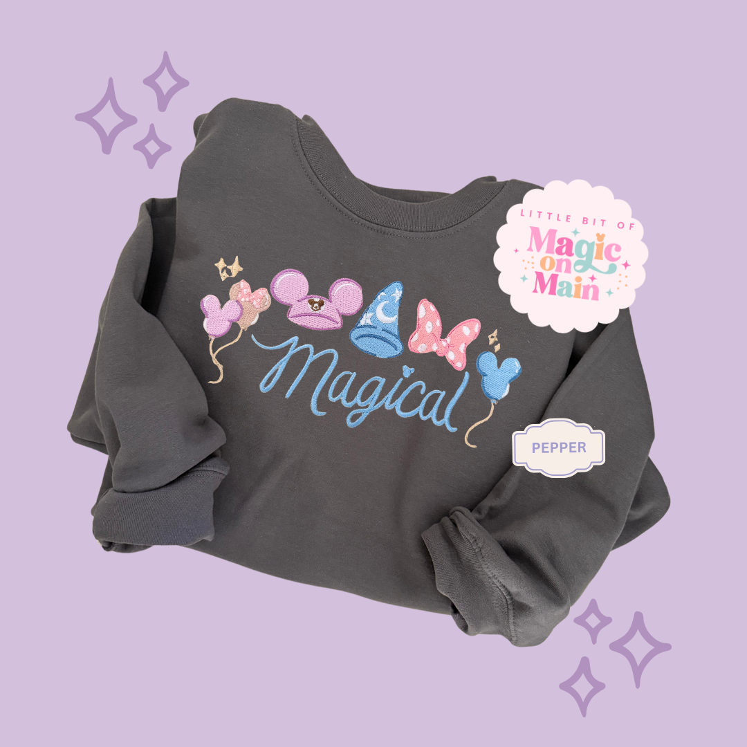 EMBROIDERED MAGICAL - EXCLUSIVE TO MoM - ADULT SWEATSHIRT