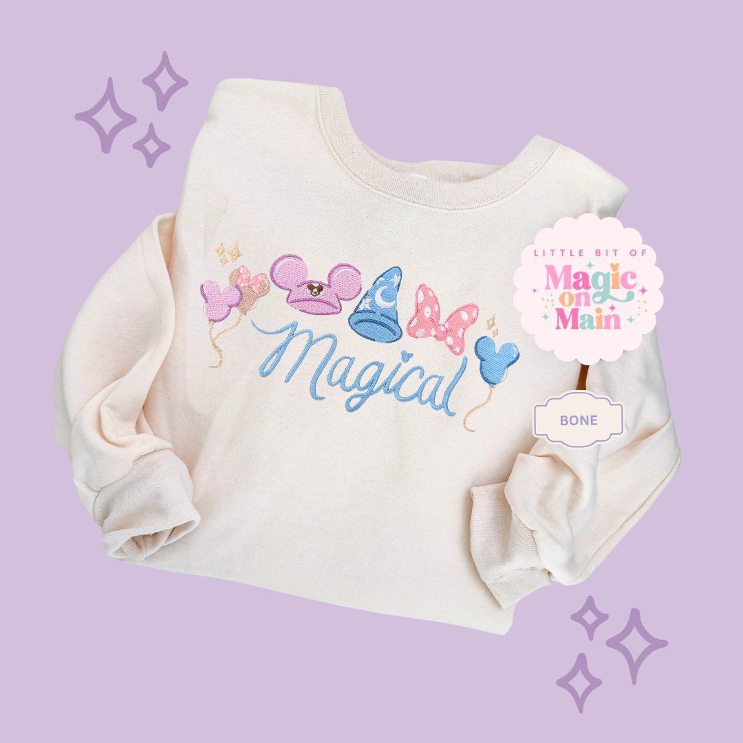 EMBROIDERED MAGICAL - EXCLUSIVE TO MoM - ADULT SWEATSHIRT