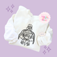 EMBROIDERED DARK SIDE - OUTLINE ONLY - EXCLUSIVE COLLAB DESIGN - ADULT SWEATSHIRT