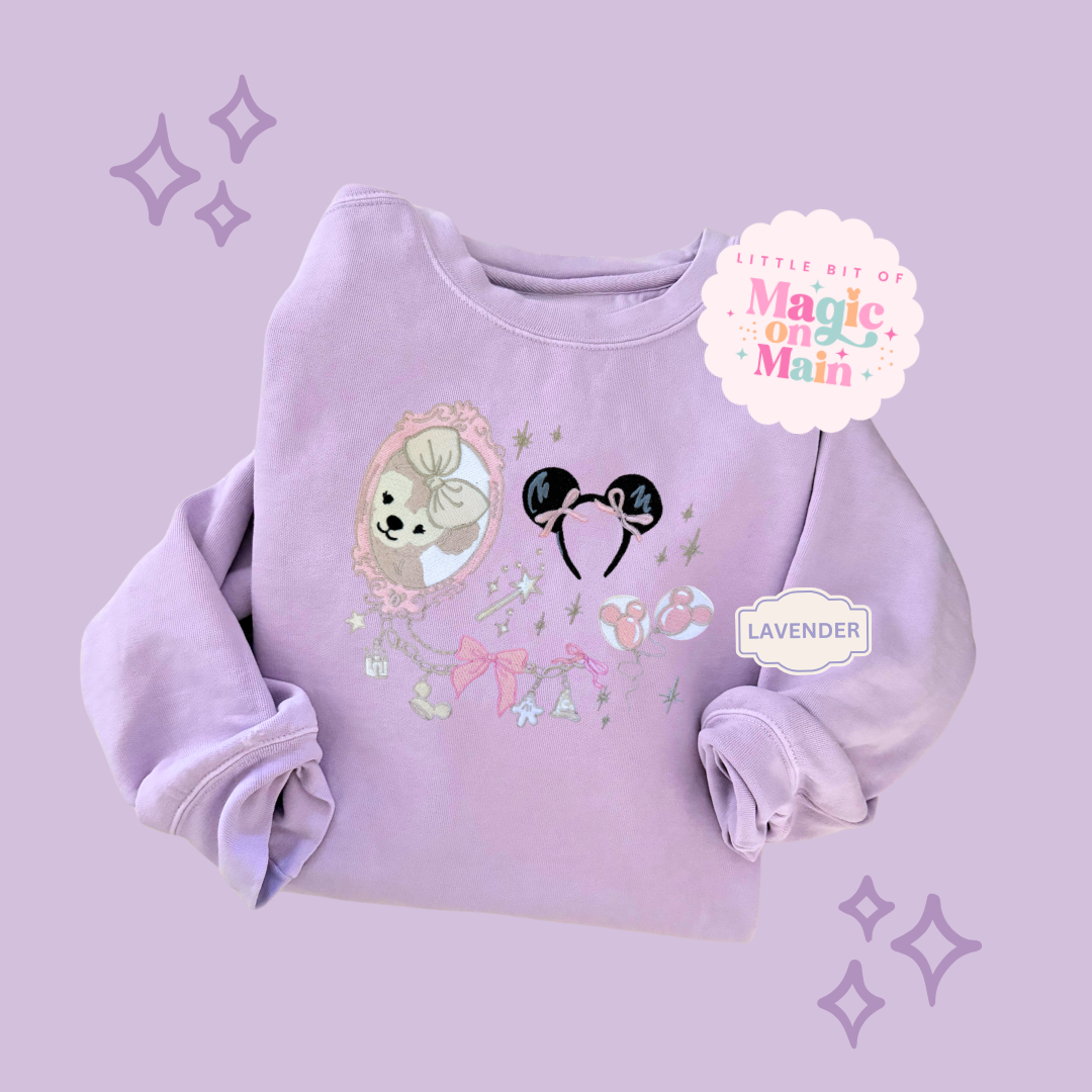 EMBROIDERED PARK GIRLIE - ADULT SWEATSHIRT 10052