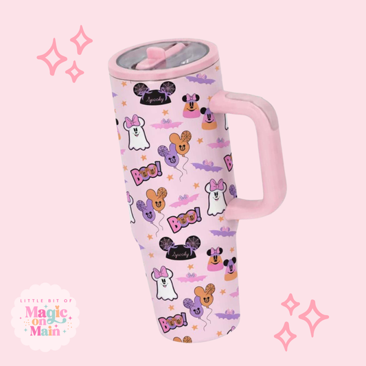 PREORDER - ANTICIPATED SHIP DATE JULY 15TH-31ST - GHOULY HALLOWEEN TUMBLER