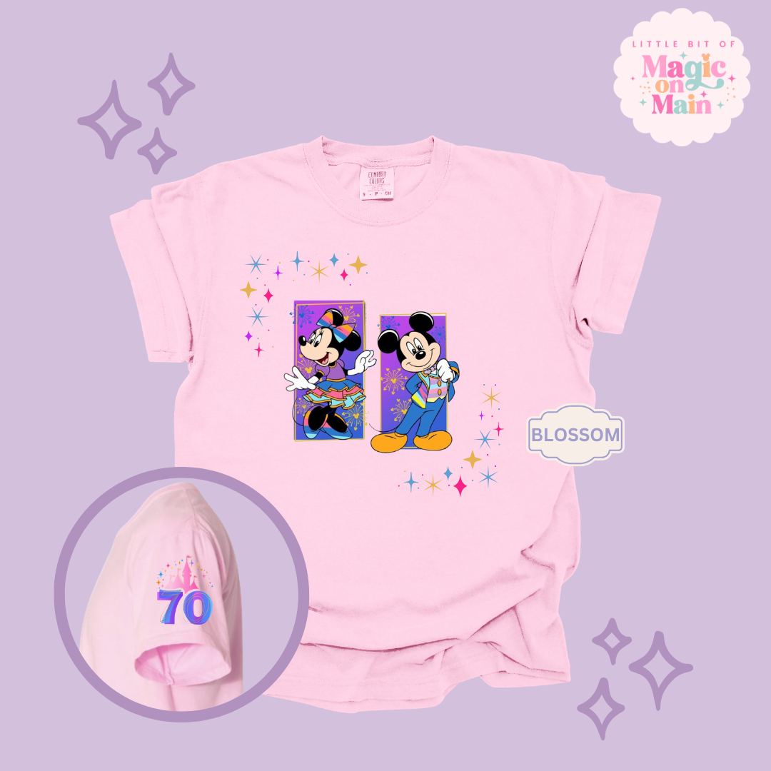 PRINTED 70TH  - EXCLUSIVE TO MoM - ADULT T-SHIRT