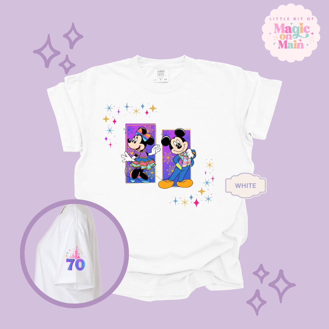 PRINTED 70TH  - EXCLUSIVE TO MoM - ADULT T-SHIRT