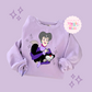 PRINTED TREMAINE WITH SPARKLE - ADULT SWEATSHIRT