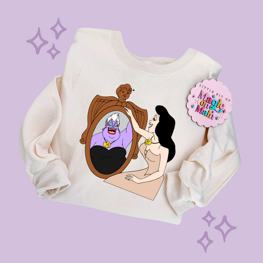 PRINTED VANESSA MIRROR NO SPARKLE - ADULT SWEATSHIRT