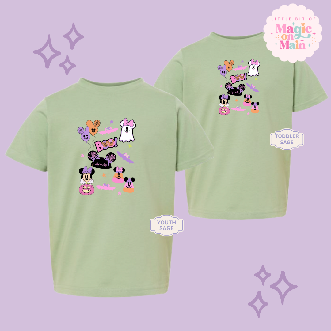 PRINTED SPOOKY ELEMENTS - EXCLUSIVE TO MOM - YOUTH/TODDLER