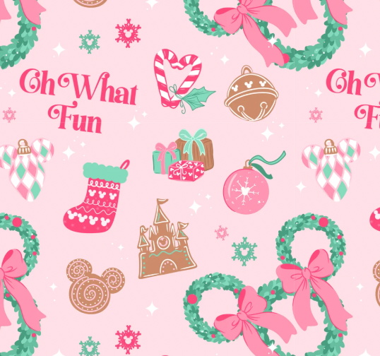 PREORDER - OH WHAT FUN SCRUNCHIE - EXCLUSIVE TO MoM - ANTICIPATED SHIP DATE MID SEPT