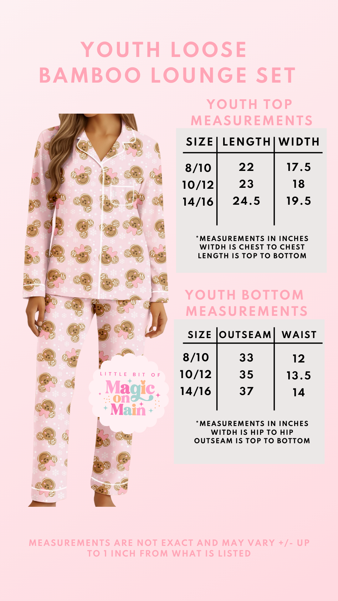 READY TO SHIP (RTS) - GINGERBREAD LOUNGEWEAR SETS - NO RESTOCKS TO SIZES ONCE SOLD OUT